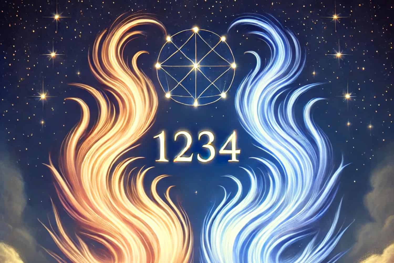1234 angel number twin flame