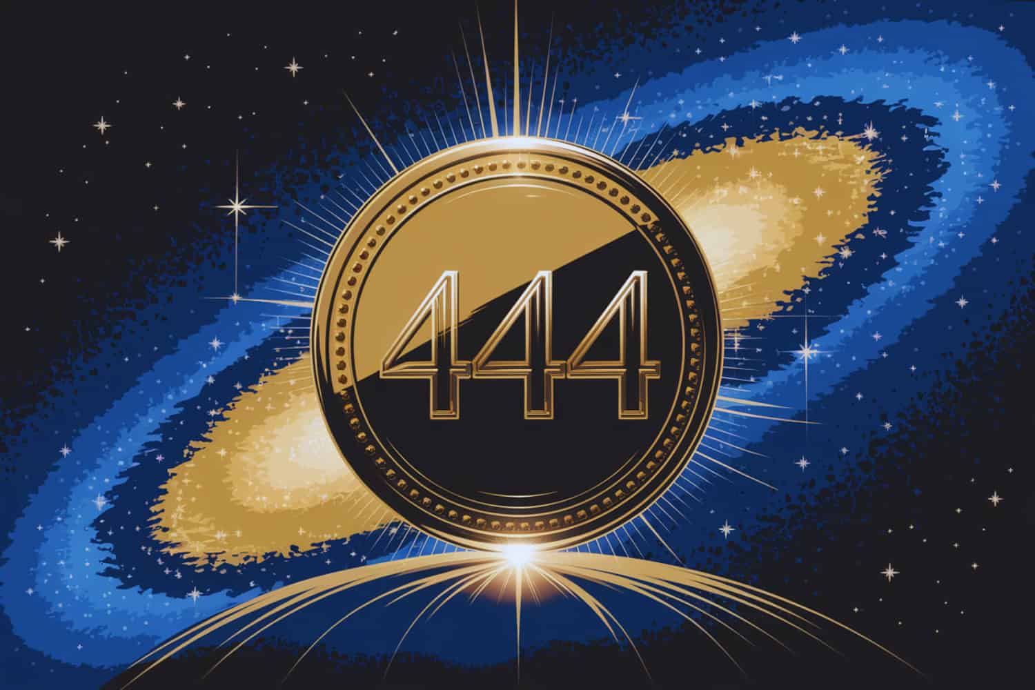 444 angel number money