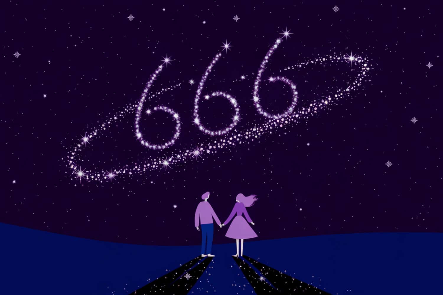 666 angel number love