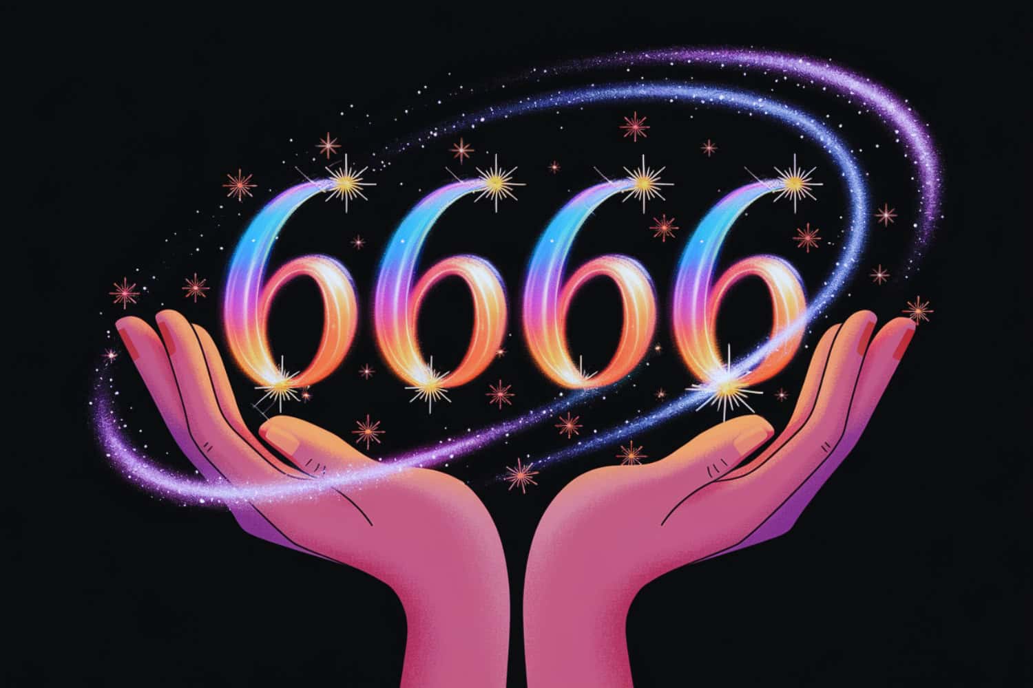 6666 Angel Number Featured